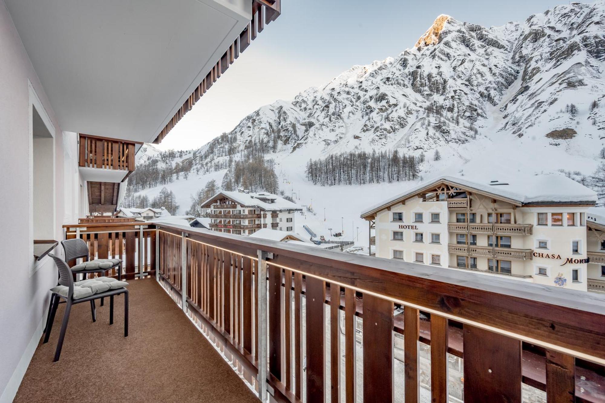 Chalet Silvretta Hotel & Spa Samnaun Exterior foto