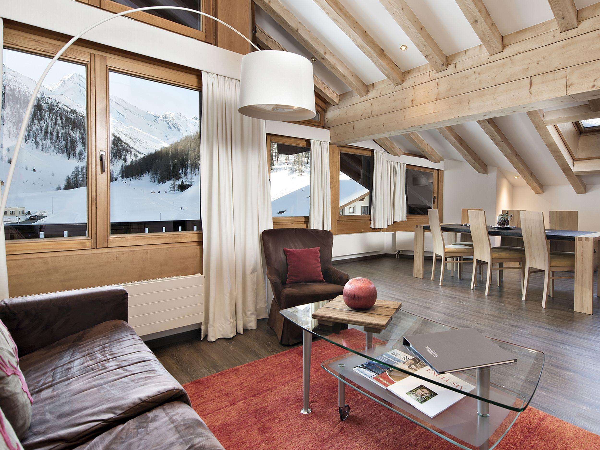 Chalet Silvretta Hotel & Spa Samnaun Quarto foto